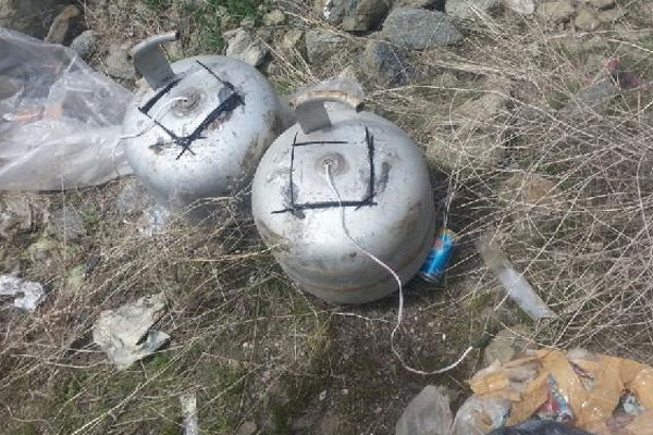 Van'da bulunan PKK tuzakları imha edildi