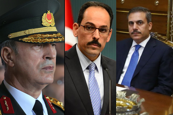 Akar, Kalın ve Fidan'ın ABD ziyaretinin sebebi belli oldu