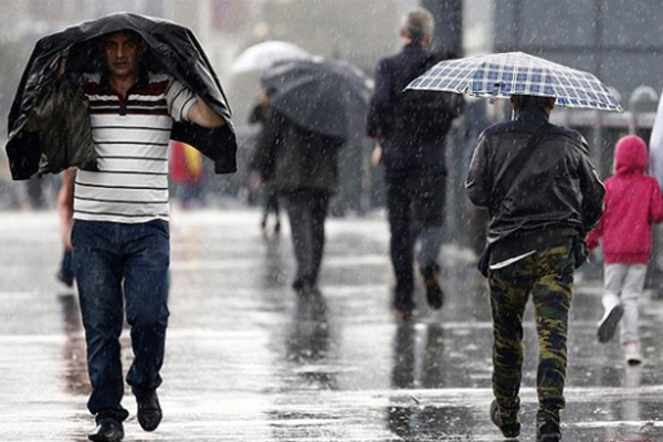 5 il için kuvvetli sağanak uyarısı