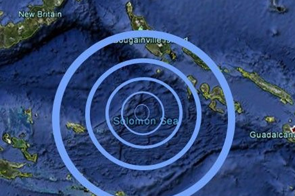 Güney Pasifik'te 6,8 büyüklüğünde deprem