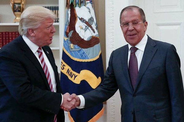 Lavrov, Trump ile görüştü