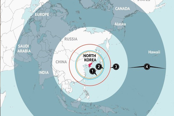 Kuzey Kore'nin füzesi Türkiye'yi de tehdit ediyor