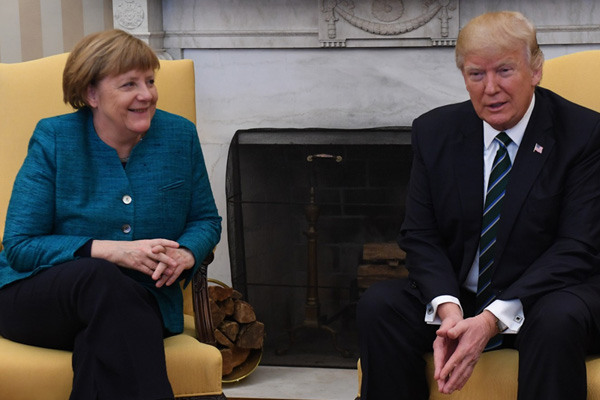 Merkel ile Trump arasında Erdoğan diyaloğu!