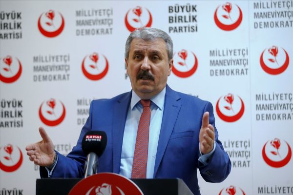 Destici: Erdoğan'ı tebrik ediyorum