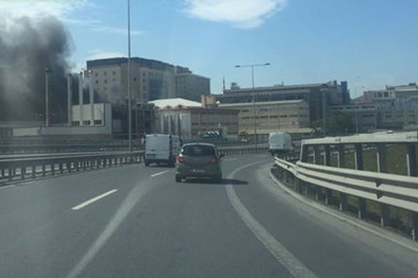 İkitelli'de korkutan yangın!