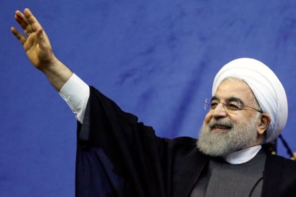 Erdoğan'dan Ruhani'ye tebrik