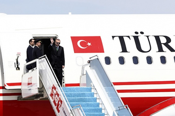 Cumhurbaşkanı Erdoğan Belçika'ya gitti