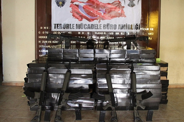 Şemdinli’de 100 adet av tüfeği ele geçirildi