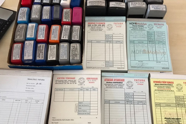 İstanbul'da 'naylon fatura' operasyonu