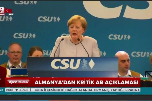 Angela Merkel’den kritik AB açıklaması: Artık başımızın çaresine bakacağız