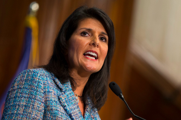 Nikki Haley İsrail'e gidecek