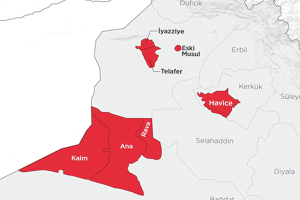 Irak'taki IŞİD: Üç yılda yüzde 80'i kaybedilen topraklar...