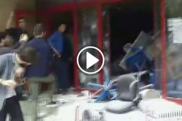 Ankara Üniversitesi'nde arbede