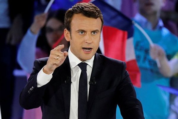 Macron'dan Donald Trump'a videolu mesaj