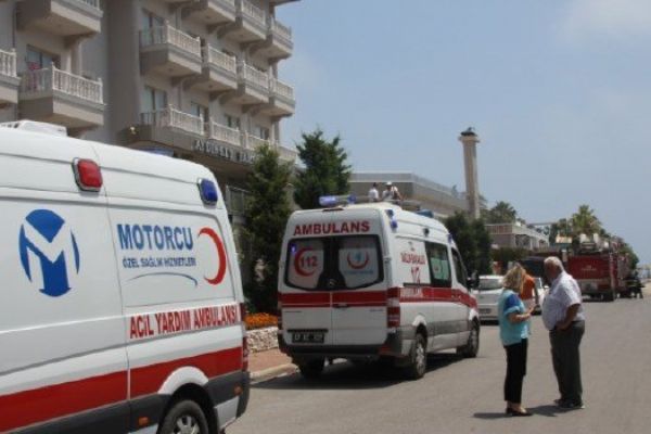 Antalya'da 5 yıldızlı otelin hamamında yangın paniği