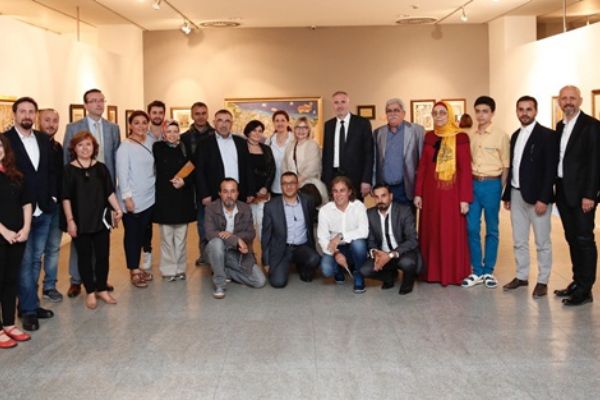 18 Ülkeden 76 sanatçı 8'inci Meşk Sergisi'nde buluştu