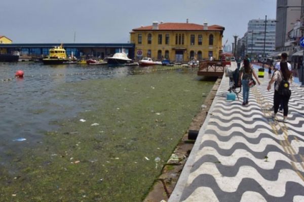 İzmir Kordon boyunda şoke eden görüntü