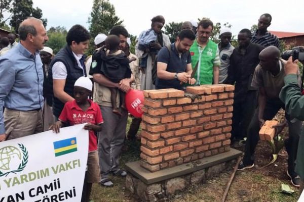 Erbakan Camii’nin temelleri atıldı