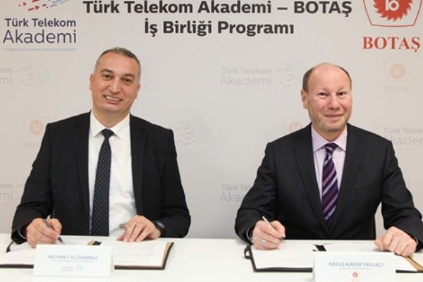 Türk Telekom ve BOTAŞ’tan eğitimde ‘fiber’ iş birliği