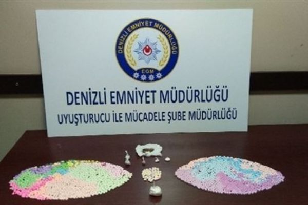 Denizli'de uyuşturucu operasyonunda 19 tutuklama