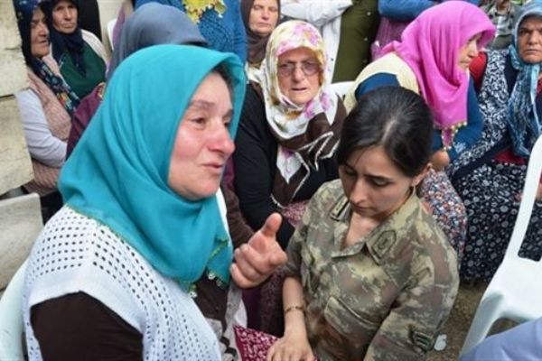 Şehidin ailesi: Vatan sağ olsun