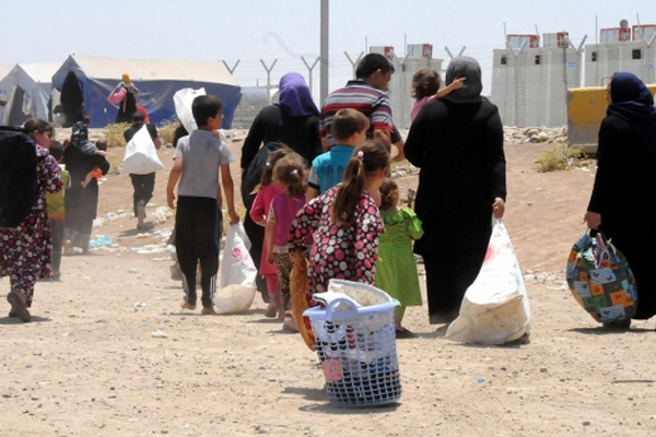 Musul'da 2 günde 8 bin 400 kişi evinden oldu