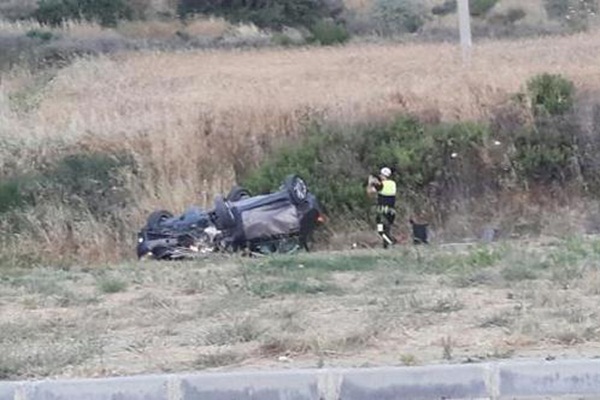 Kaymakam kaza yaptı