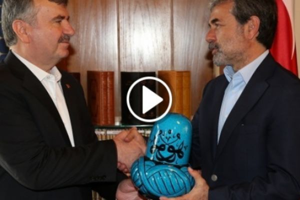 Kocaman’dan Başkan Akyürek’e veda ziyareti