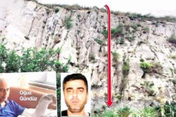 istanbul'da kaçan şüphelinin peşine düştü, uçurumdan atladı