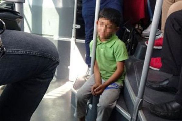 İstanbul'da metrobüste yürek burkan görüntüler