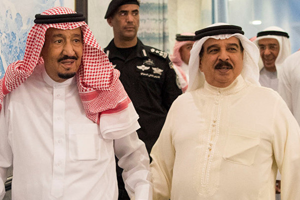 Bahreyn Kralı Al Halife, Katar krizi için Mısır'da