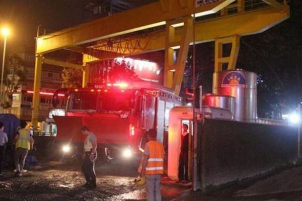 Beşiktaş’ta metro inşaat alanında iş kazası! 1 yaralı