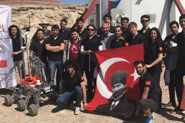 Mars Çölü'ne ''Altınay'' imzası