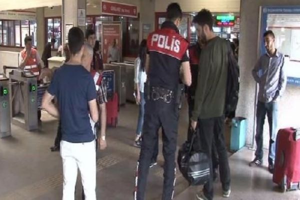 İstanbul otogarlarında büyük çaplı asayiş denetimi