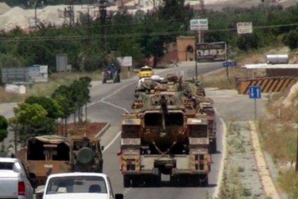 Tanklar yola çıktı! Bu kareler bugün Kilis'te çekildi