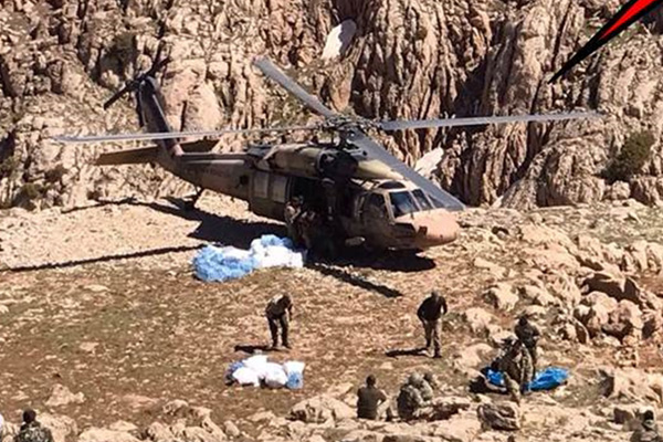 İHA'lar 10 mağara tespit etti! Şehit Tümgeneral Aydoğan Aydın Operasyonu sürüyor...