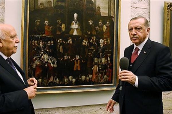 Erdoğan Sultan 2. Osman tablosunun gösterime açılışına katıldı
