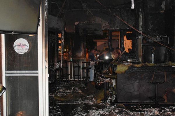 Marmaris’te restoran yangını