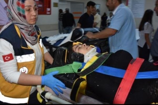 Aksaray'da kaza: 1 ağır 7 yaralı