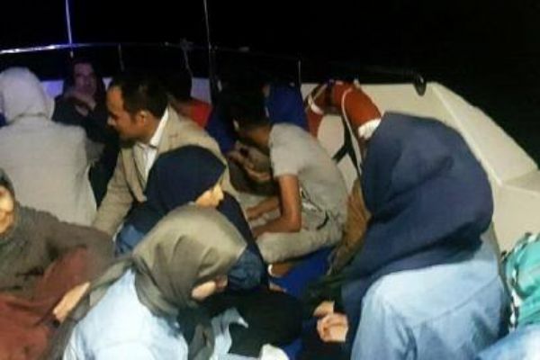 Bodrum'da göçmen operasyonu: 18 kaçak yakalandı