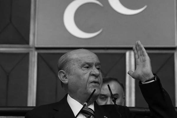 Bahçeli'den CHP'ye Rabia tepkisi