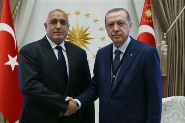 Erdoğan Borisov'u kabul etti