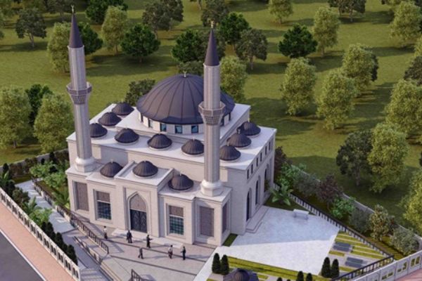 Abdurrahim Çağırıcı Camii'nin temeli atıldı