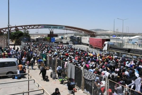 Kilis Sınır Kapısı! 6 yıl sonra ilk kez....