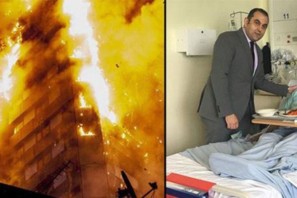 Londra'daki yangında sağ kurtulan Türk dehşet anlarını anlattı