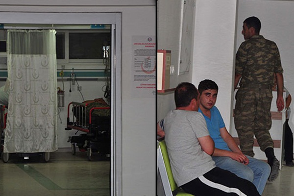 Manisa'da 50'ye yakın asker hastaneye kaldırıldı