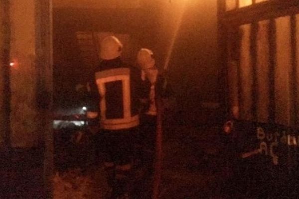 Manisa'da marangoz atölyesinde yangın çıktı