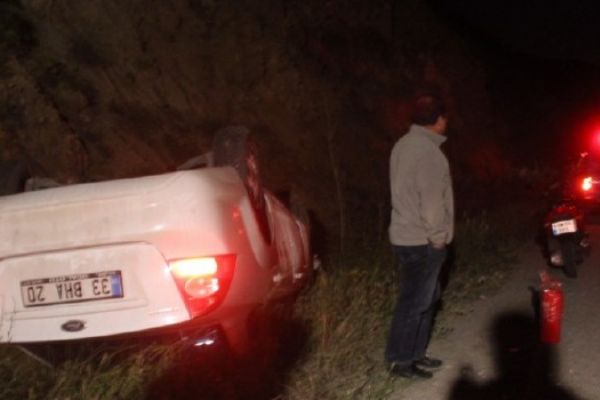 Tavşanlı'da trafik kazası: 2 kişi yaralı