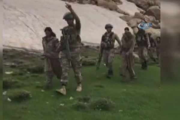 Teröristler Böyle teslim oldu