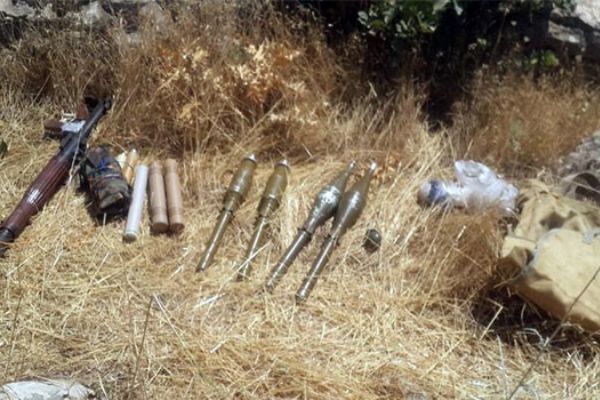 Hakkari'de tanksavar silahı yakalandı